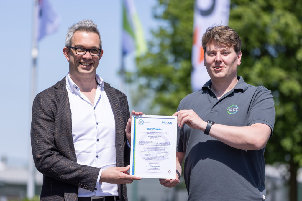 ALEE ALEE - Alliance des laboratoires d'essai européenne GmbH X TECCON Austria GmbH | Ferdinand Schwinger mit Stefan Mastrogionvanni
